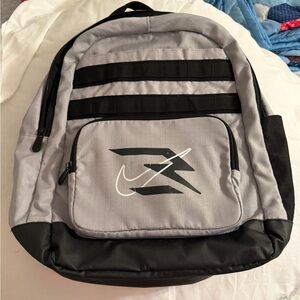 Nike Black and Gray Men's Backpack